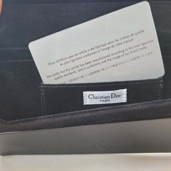 Dior Black Glasses Sophisticated Accessories - Picture 3 of 4